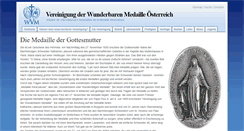 Desktop Screenshot of medaillenverein.at
