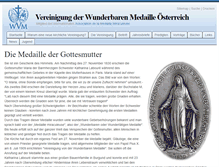 Tablet Screenshot of medaillenverein.at